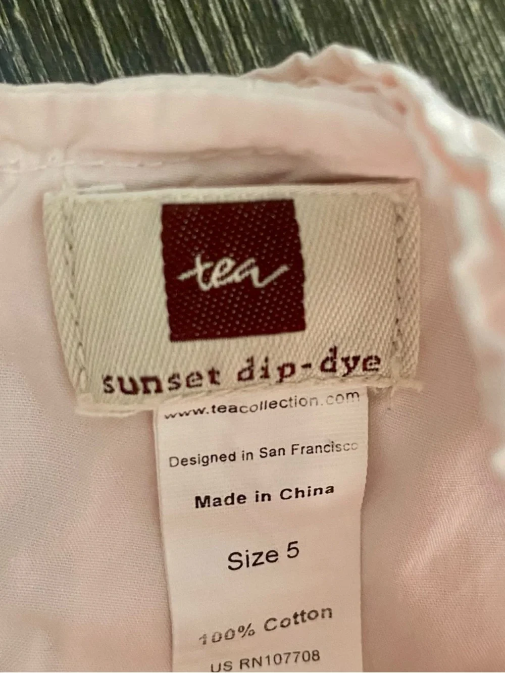 Tea Collection girls dress (5 years)